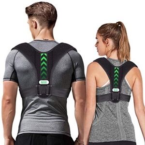 Summer Rainbow Universal Adjustable Back Straightener Posture Corrector New